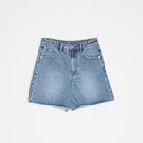 BERMUDAS DENIM DE CORTE RETO