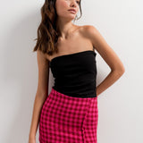 SAIA MINI EM TWEED ROSA