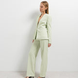 CALÇA DE CORTE RETO VERDE