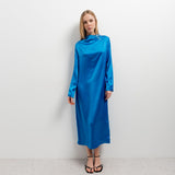 VESTIDO AURORA MIDI ACETINADO