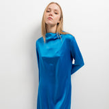 VESTIDO AURORA MIDI ACETINADO