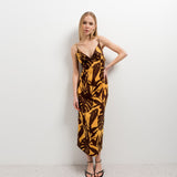VESTIDO AURORA MIDI ESTAMPADO