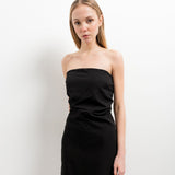 VESTIDO LÍVIA DRAPEADO SEM ALÇAS