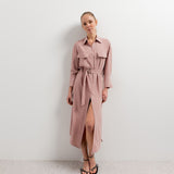 VESTIDO NARA CAMISEIRO COM CINTO