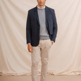 BLAZER CASUAL ESTRUCTURA MARINA