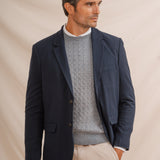 BLAZER CASUAL ESTRUCTURA MARINA