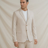 BLAZER CASUAL ESTRUCTURA BEIGE