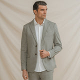 BLAZER CASUAL ESTRUCTURA VERDE