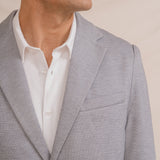 BLAZER CASUAL ESTRUCTURA CELESTE