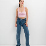 TOP AMÉLIA VICHY CROPPED