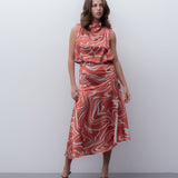 SAIA MIDI ESTAMPADA