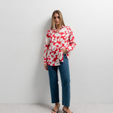 CAMISA ACETINADA ESTAMPADA