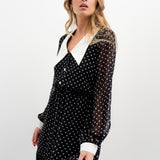 VESTIDO MIDI BOLINHAS