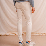 PANTALÓN CHINO SKINNY BEIGE
