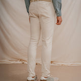 CHINO BÁSICO SLIM BEIGE CLARO