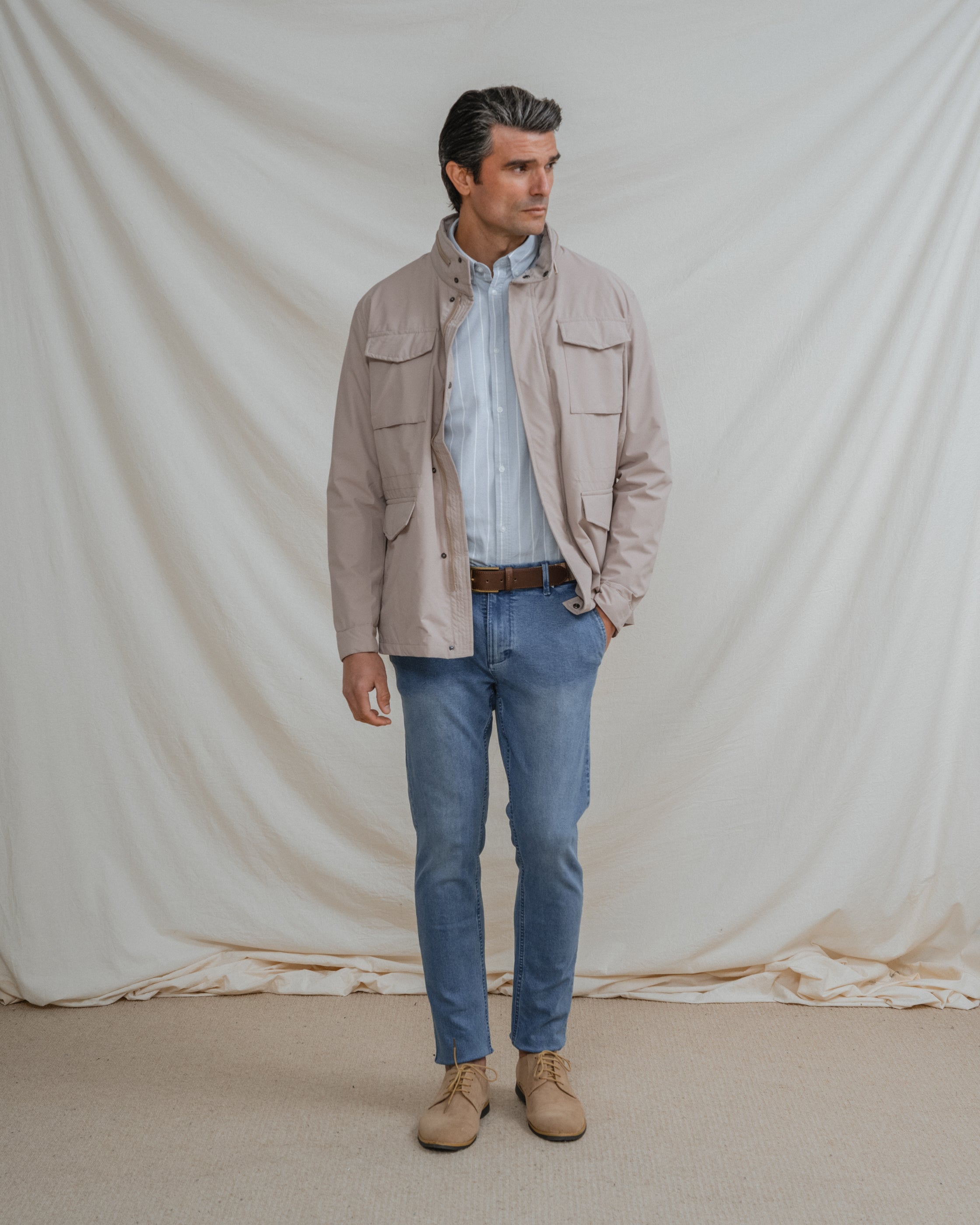 PANTALÓN CHINO SLIM DENIM