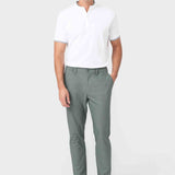 PANTALÓN CASUAL GOMA VESTIR VERDE