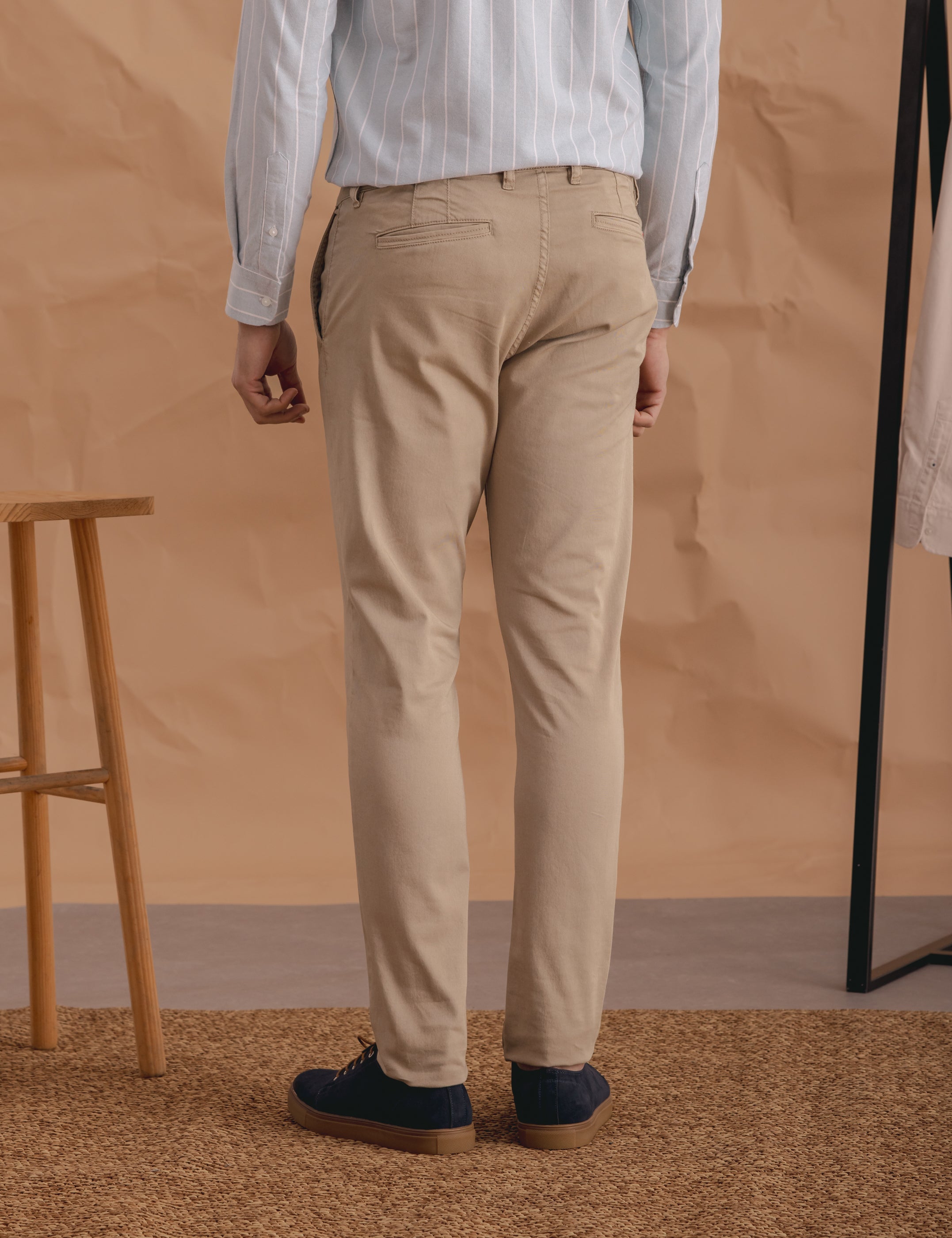 CHINO SKINNY CAMEL