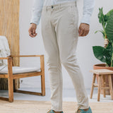CHINO SKINNY BEIGE CLARO