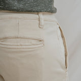 PANTALÓN CHINO SKINNY CROPPED BEIGE