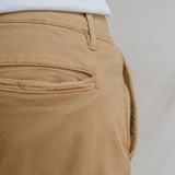 PANTALÓN CHINO SKINNY CROPPED CAMEL