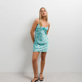 VESTIDO SAFIRA SATINADO