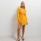VESTIDO MALIA MINI COM FOLHOS