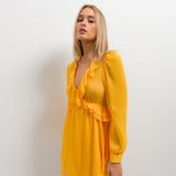 VESTIDO MALIA MINI COM FOLHOS