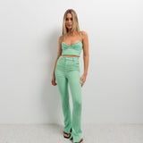 LEGGINGS FLARE EM XADREZ VICHY