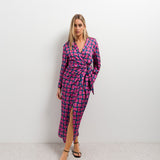 VESTIDO ELARA ESTAMPADO GEOMÉTRICO