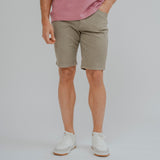 BERMUDA CHINO 5 BOLSOS VERDE-SECO