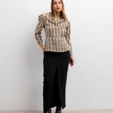 BLUSA AMÉLIA GEOMÉTRICA