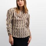 BLUSA AMÉLIA GEOMÉTRICA