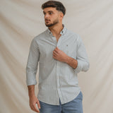 CAMISA OXFORD RAYA VERDE