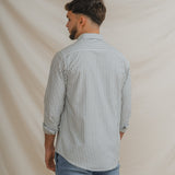 CAMISA OXFORD RAYA VERDE