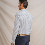 CAMISA OXFORD RAYA DIPLOMÁTICA CELESTE