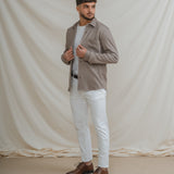 SOBRECAMISA PUNTO BEIGE