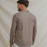 SOBRECAMISA PUNTO BEIGE