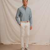 CAMISA OXFORD VERDE