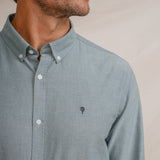 CAMISA OXFORD VERDE
