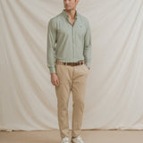 CAMISA OXFORD VERDE