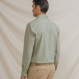 CAMISA OXFORD VERDE