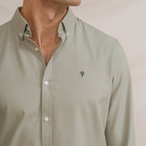 CAMISA OXFORD VERDE
