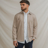 SOBRECAMISA PUNTO BEIGE