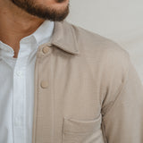 SOBRECAMISA PUNTO BEIGE