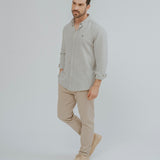 CAMISA LINO VERDE