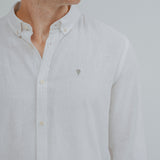 CAMISA LINO BLANCA