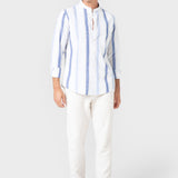 CAMISA LINO RAYAS