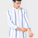 CAMISA LINO RAYAS