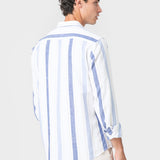 CAMISA LINO RAYAS